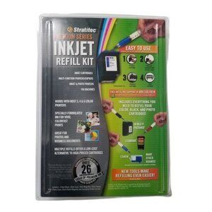 New and Sealed INKJET Refill Kit